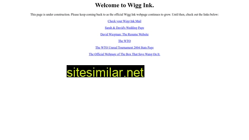 wiggink.com alternative sites