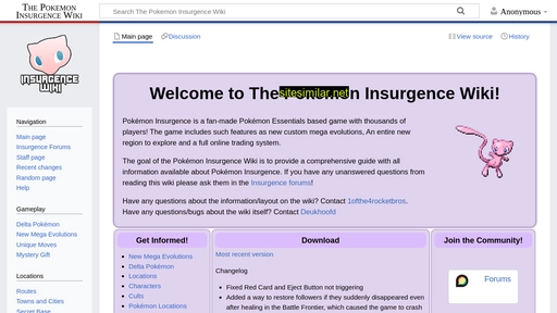 wiki.p-insurgence.com alternative sites