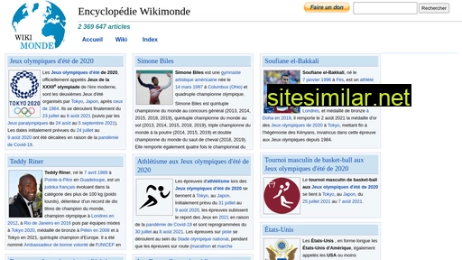 wikimonde.com alternative sites