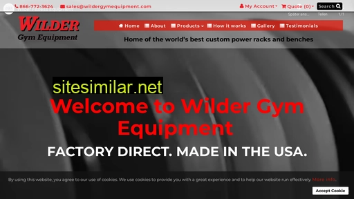 wildergymequipment.com alternative sites