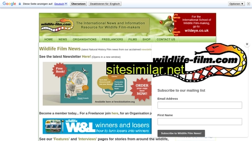 wildlife-film.com alternative sites