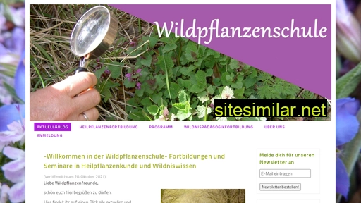wildpflanzenschule.com alternative sites