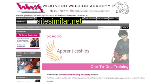wilkinson-welding-academy.com alternative sites