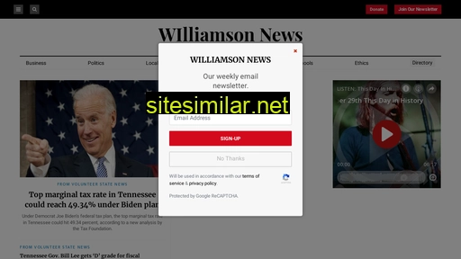 Williamsonnews similar sites
