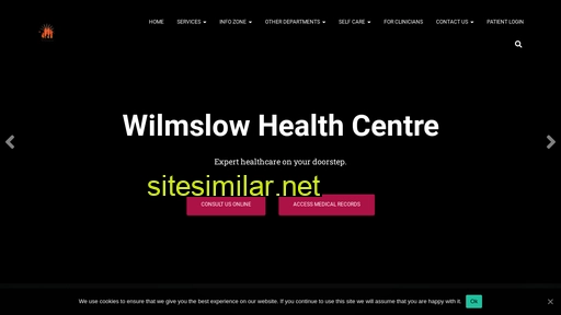 wilmslowhealthcentre.com alternative sites
