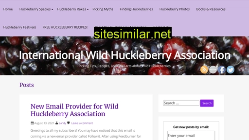 Wildhuckleberry similar sites