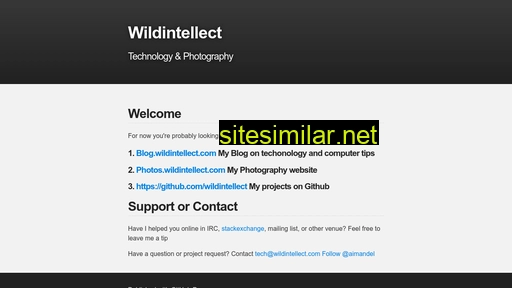 wildintellect.com alternative sites