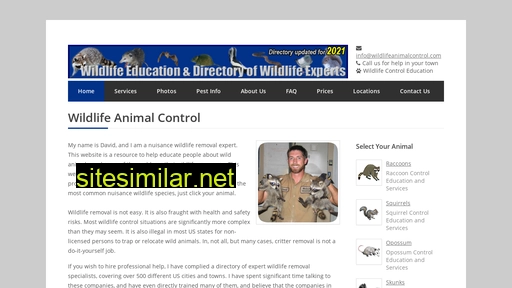 wildlifeanimalcontrol.com alternative sites