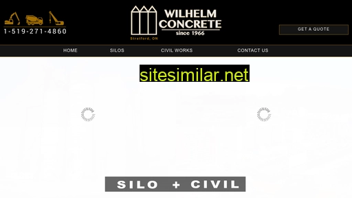 wilhelmconcrete.com alternative sites