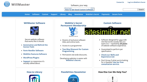 willmaster.com alternative sites