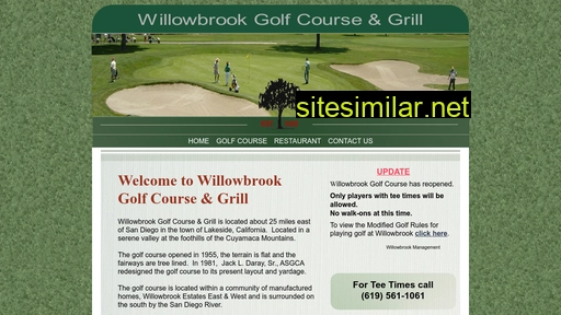willowbrookgolfcourse.com alternative sites