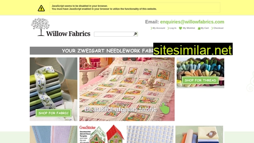 willowfabrics.com alternative sites