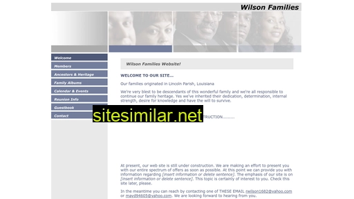 wilson-ruston-la.com alternative sites