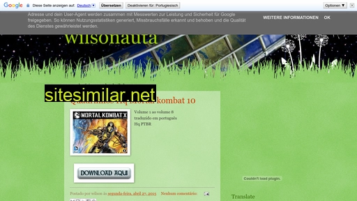 wilsonauta.blogspot.com alternative sites
