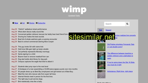 wimp.com alternative sites