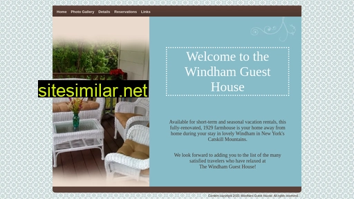 Windhamguesthouse similar sites