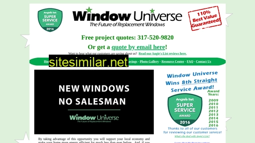 windowuniverseindy.com alternative sites