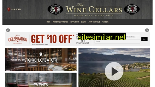 winecellarsbc.com alternative sites