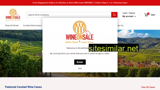 wineonsale.com alternative sites