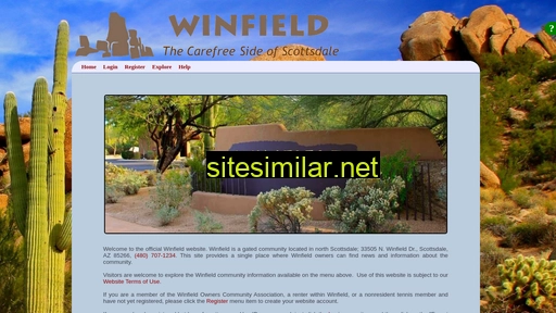 winfieldhoa.com alternative sites