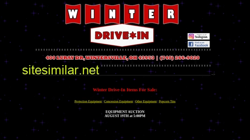 winterdrivein.com alternative sites
