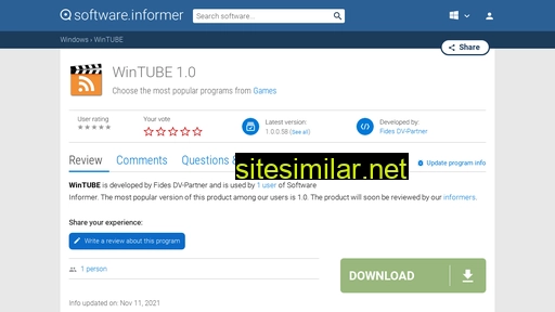 wintube.software.informer.com alternative sites
