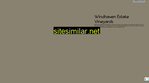 Windhavenestatevineyards similar sites