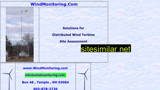 Windmonitoring similar sites