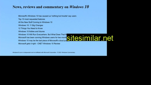 windows10.com alternative sites