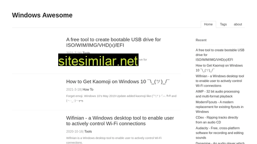 windowsawesome.com alternative sites
