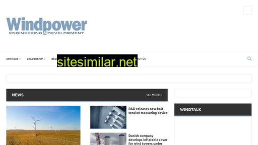 windpowerengineering.com alternative sites