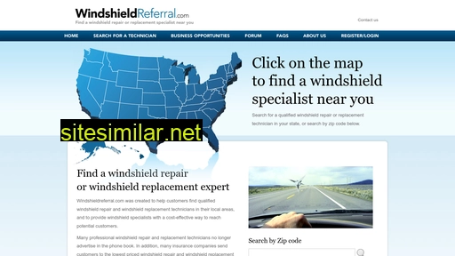 windshieldreferral.com alternative sites