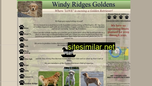 windyridgesgoldens.com alternative sites