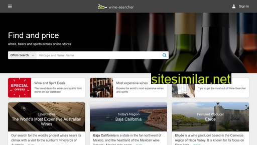 wine-searcher.com alternative sites