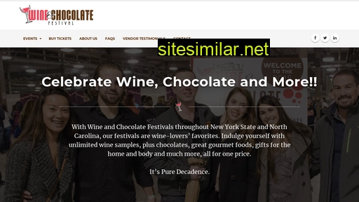 wineandchocolatefestivals.com alternative sites