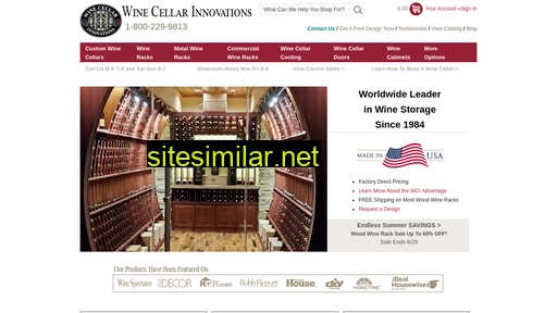 winecellarinnovations.com alternative sites