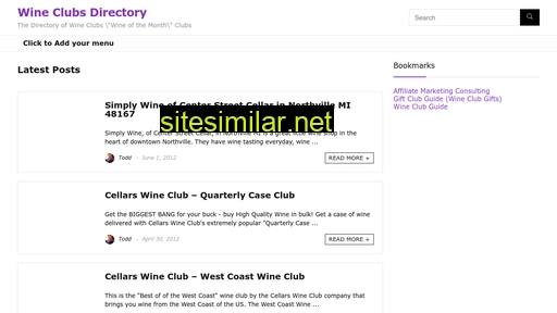 Wineclubsdirectory similar sites