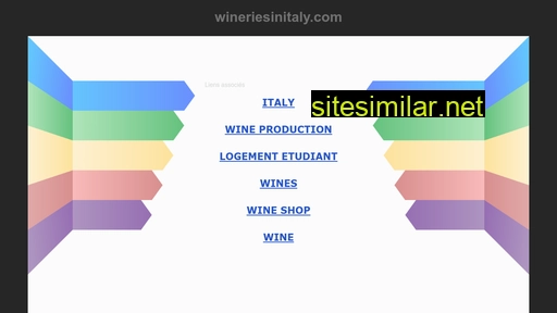 wineriesinitaly.com alternative sites