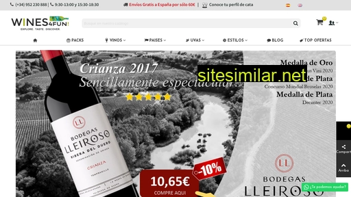 wines4fun.com alternative sites