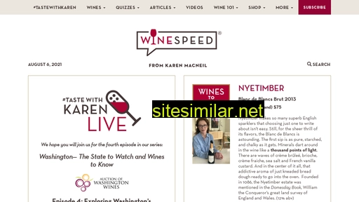 Winespeed similar sites