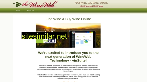 Wineweb similar sites