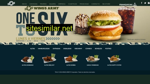 wingsarmy.com alternative sites