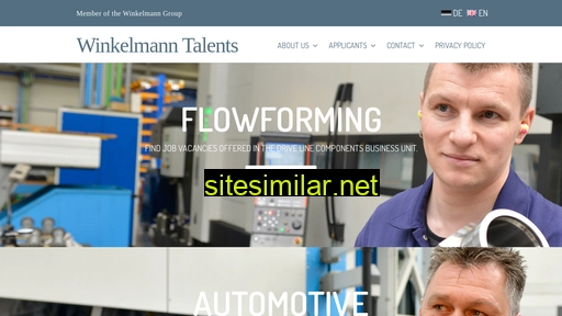 Winkelmann-talents similar sites