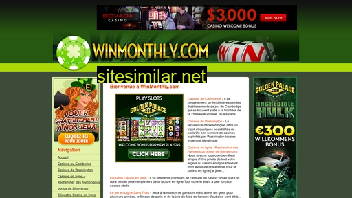 winmonthly.com alternative sites