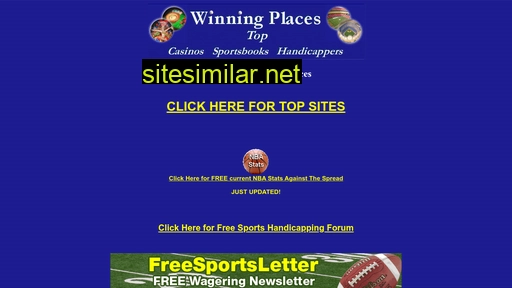 winningplaces.com alternative sites