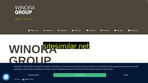 Winora-group similar sites