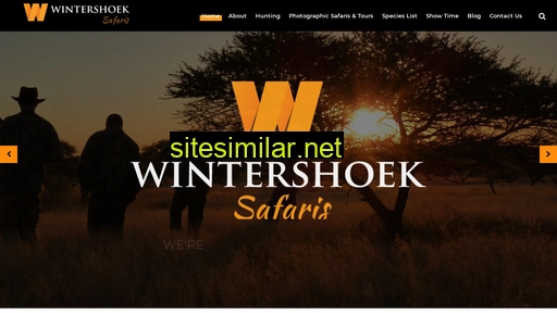 wintershoeksafaris.com alternative sites