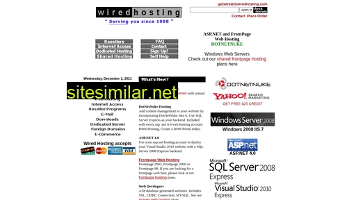 Wiredhosting similar sites