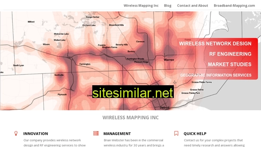 Wirelessmapping similar sites