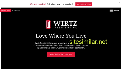 wirtzresidential.com alternative sites